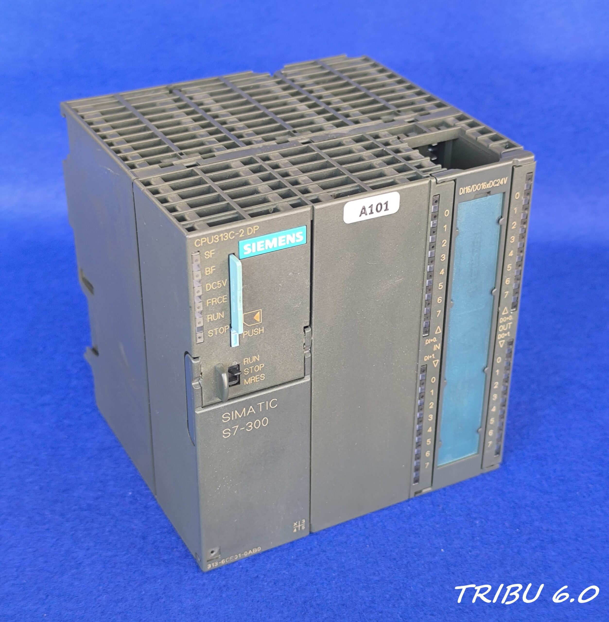 SIEMENS SIMATIC S7-300 6ES7 313-6CE01-0AB0 CPU 313C-2DP + MMC 64KB 953-8LF20 - Imagen 2