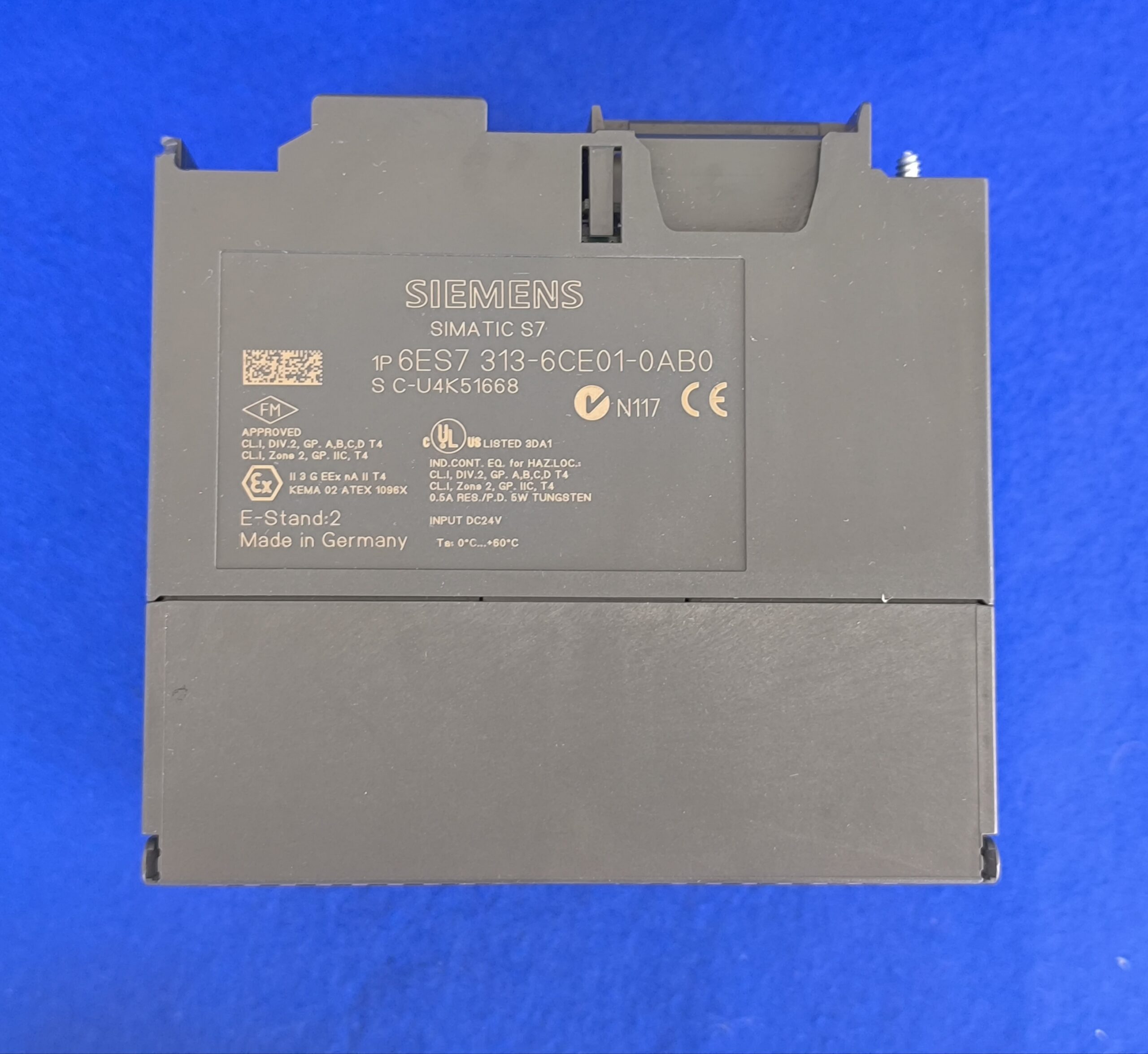SIEMENS SIMATIC S7-300 6ES7 313-6CE01-0AB0 CPU 313C-2DP + MMC 64KB 953-8LF20 - Imagen 6