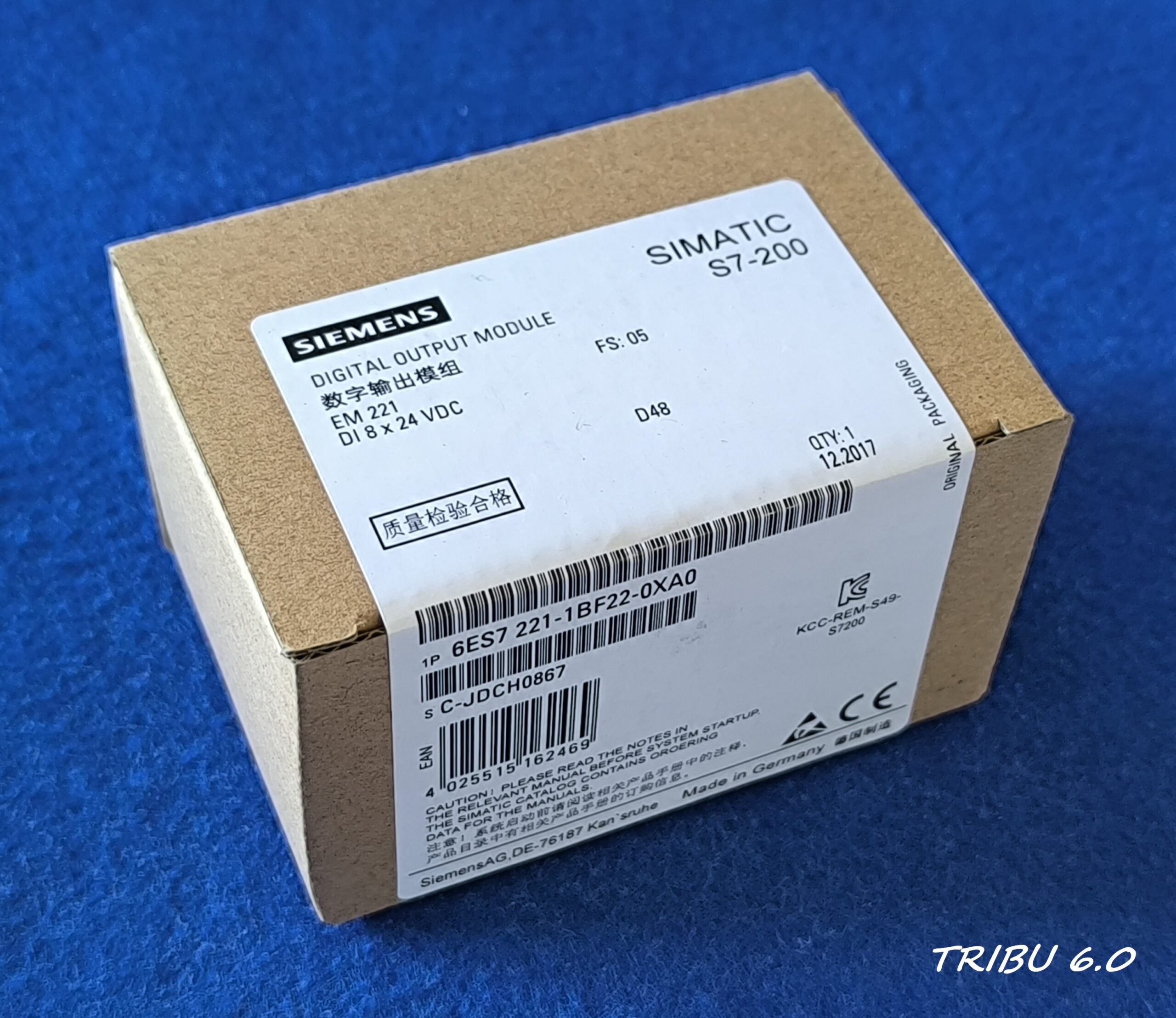 SIEMENS 6ES7 221-1BF22-0XA0 SIMATIC S7-200 EM221 ¡NUEVO!