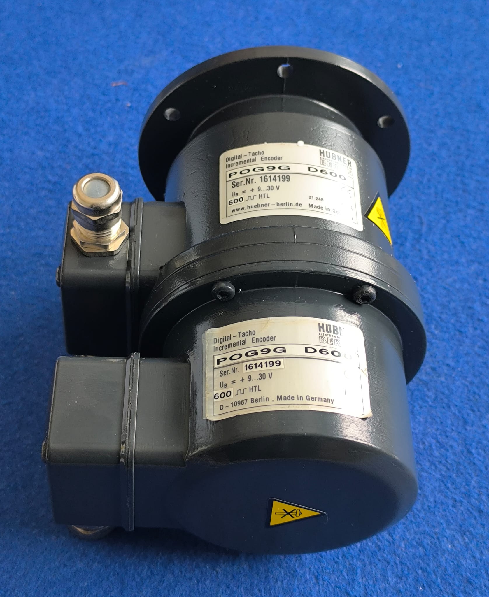ENCODER INCREMENTAL HÜBNER POG 9 D 600 POG9G D600 - Imagen 4