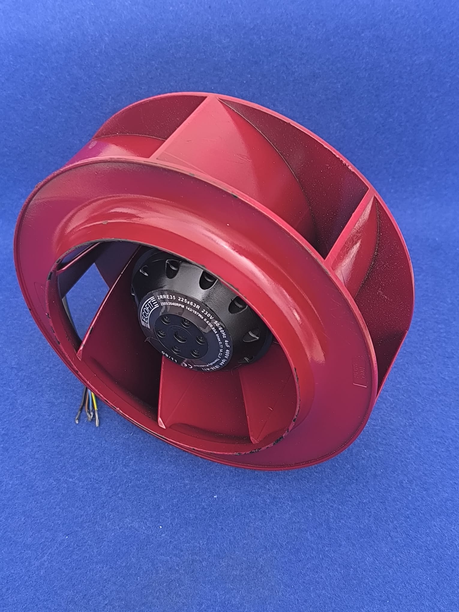 ECOFIT / Rosenberg 2RREU35 225*63R B28-A1 VENTILADOR CENTRIFUGO 143/197 W - Imagen 4