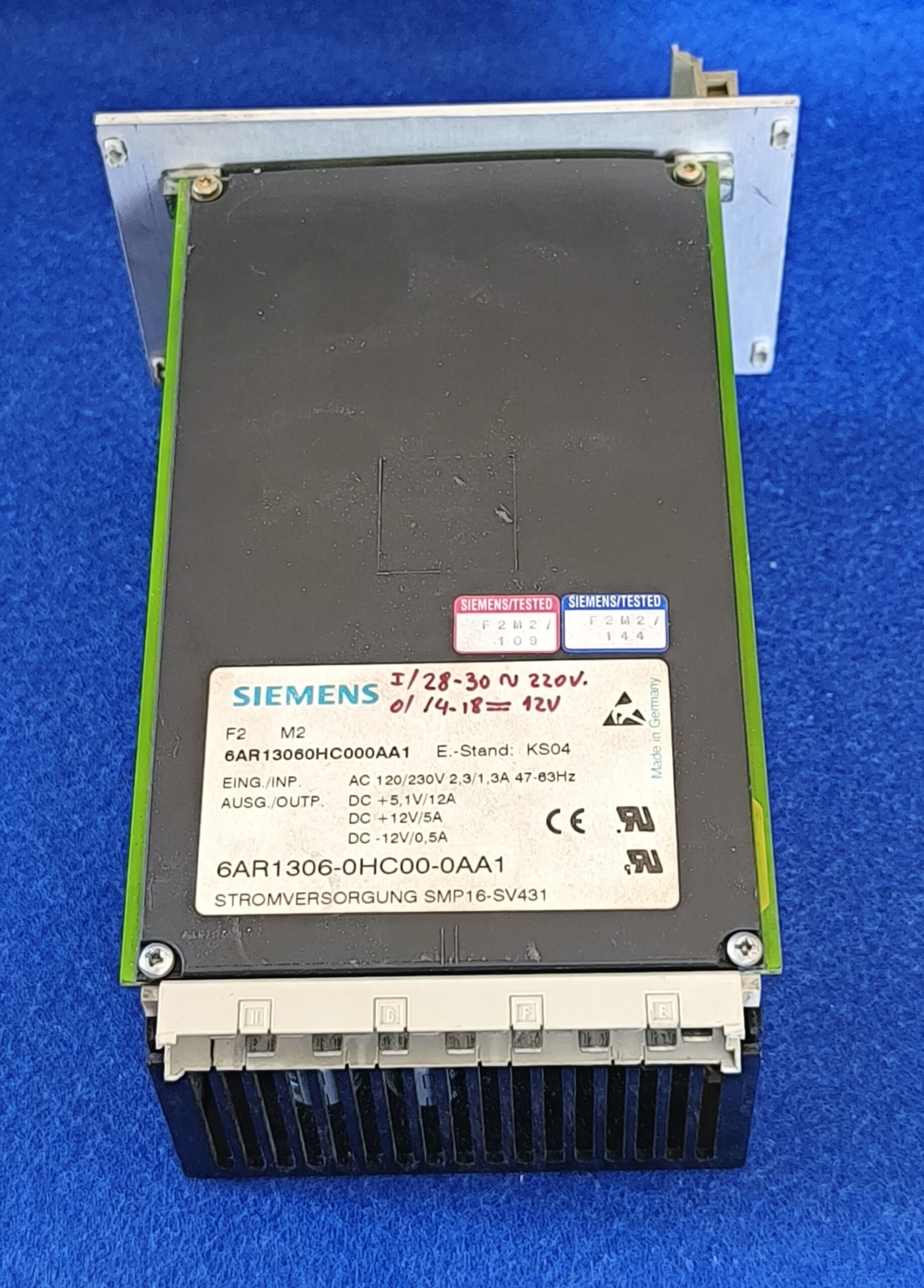FUENTE DE ALIMENTACION SIEMENS 6AR1306-0HC00-0AA1 SMP16-SV431 - Imagen 5