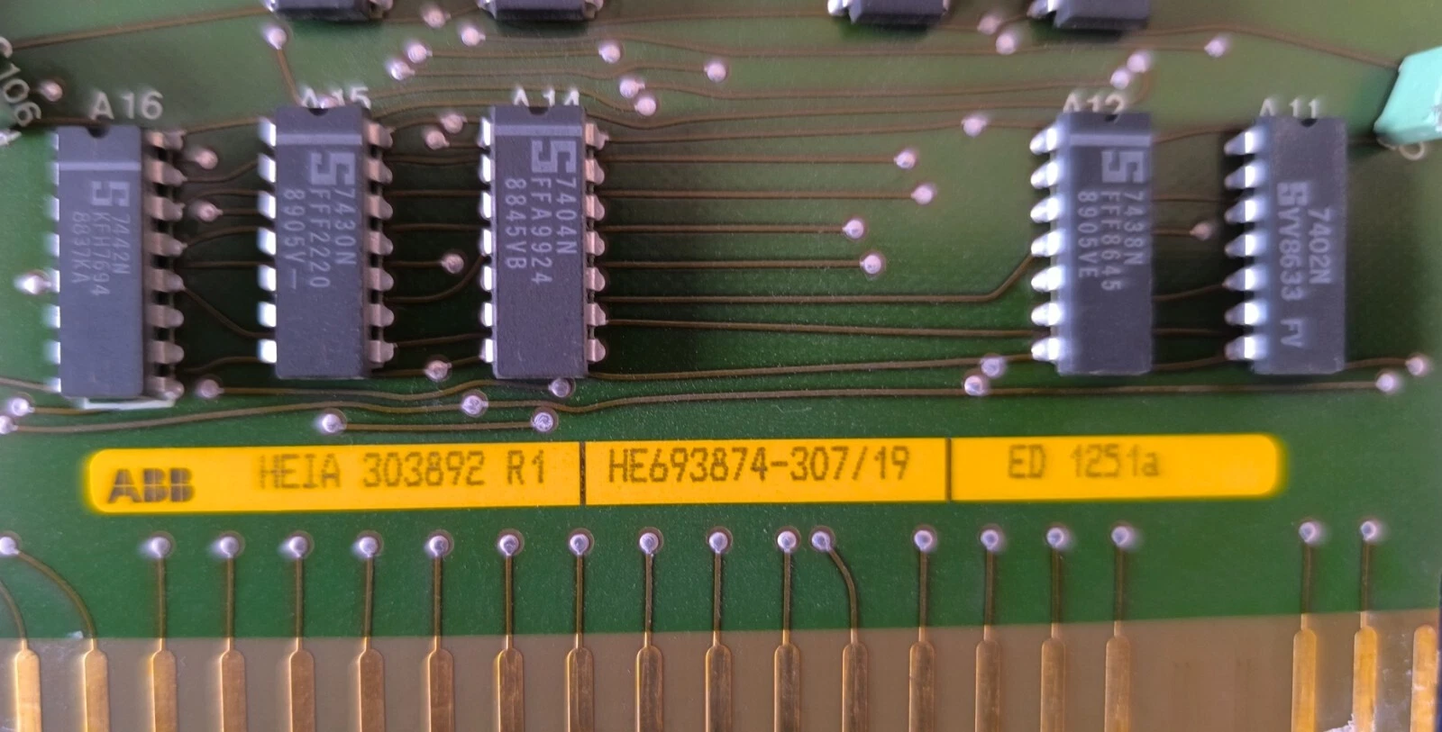 ABB ED1251A MODULO PROCESADOR ABB HEIA303892 R1 - Imagen 4