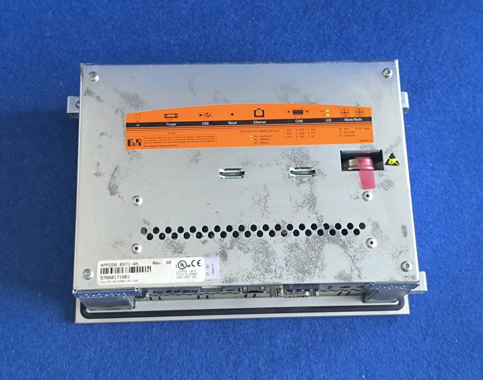 B&R 4PP220.0571-45 PANEL OPERADOR B&R PANTALLA TACTIL 5´7″ - Imagen 7