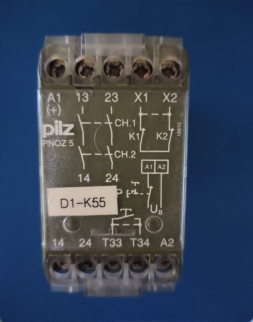 RELE DE SEGURIDAD PILZ PNOZ 5 24VGS 2S 474590
