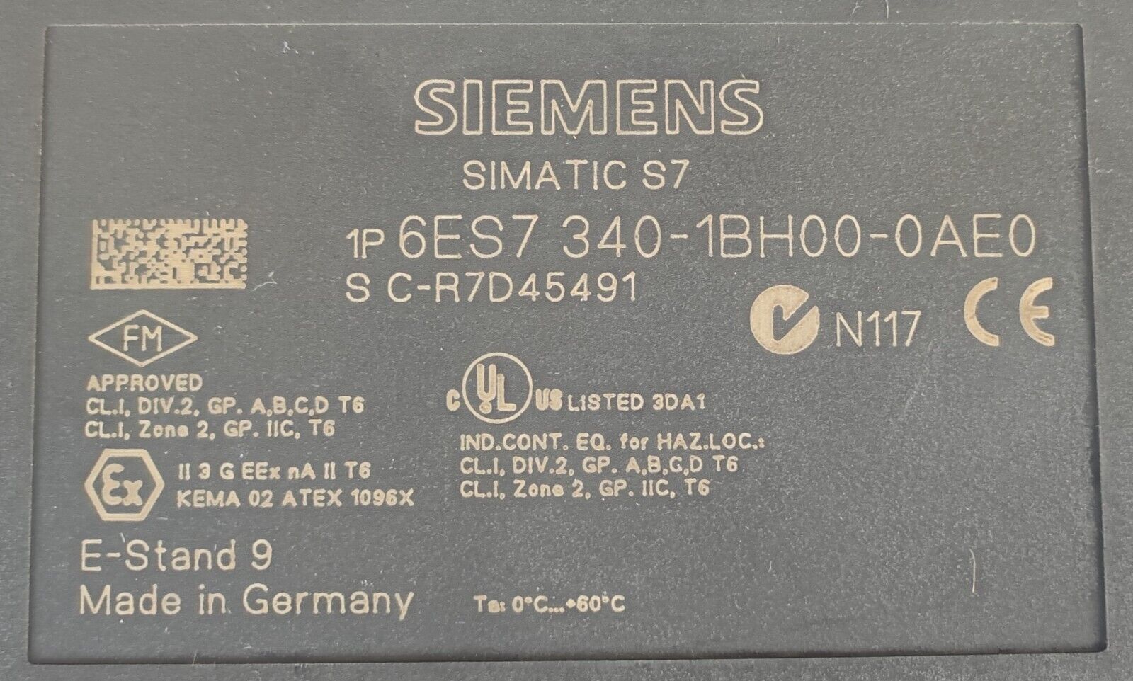SIEMENS SIMATIC NET S7-300 CP 340 CP TTY 6ES7 340-1BH00-0AE0 - Imagen 5