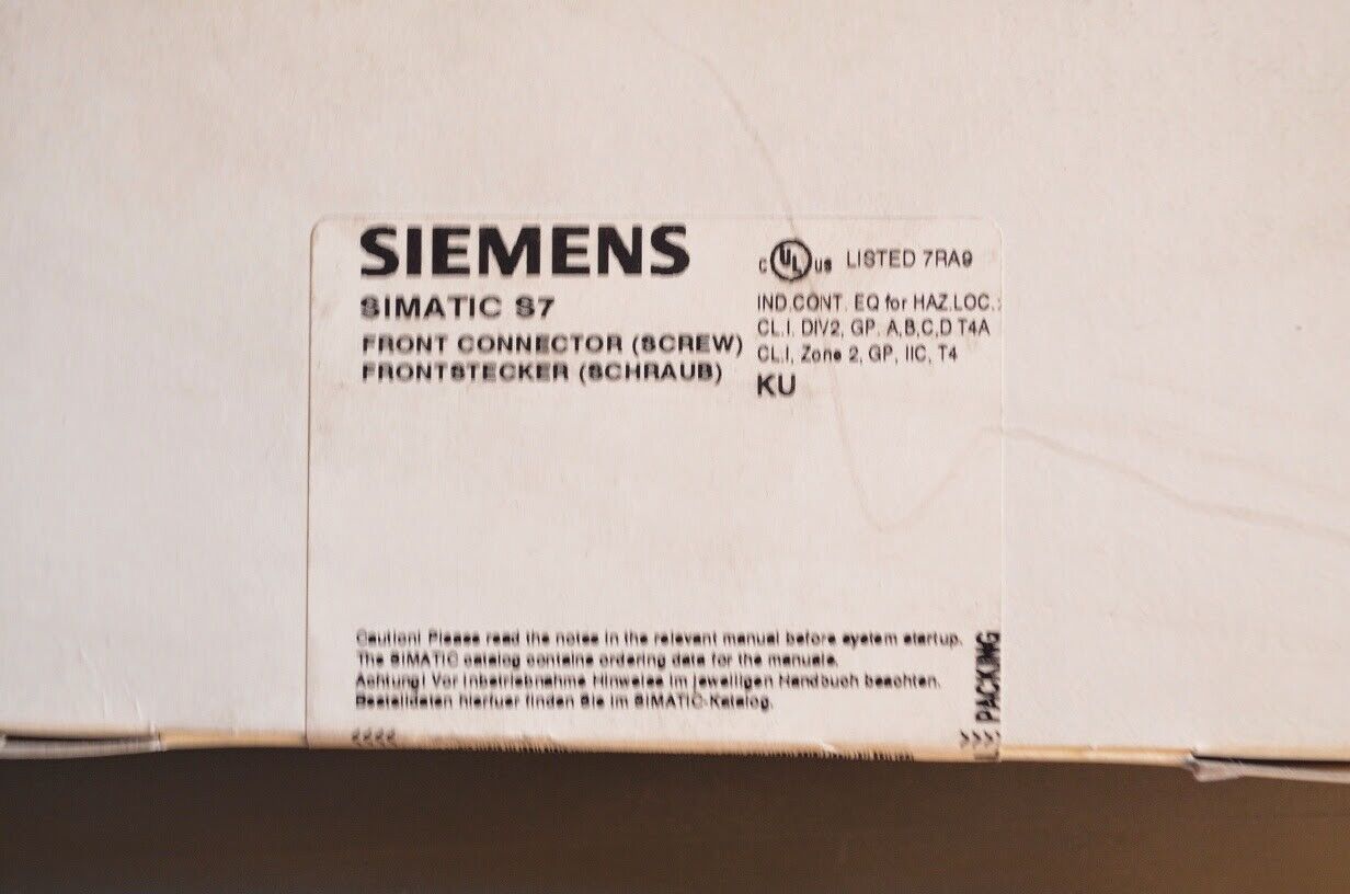 SIEMENS 6ES7 421-1BL00-0AA0 SIMATIC S7-400 SM421 32 ENTRADAS DIGITALES + 492-1AL00-0AA0 - Imagen 5
