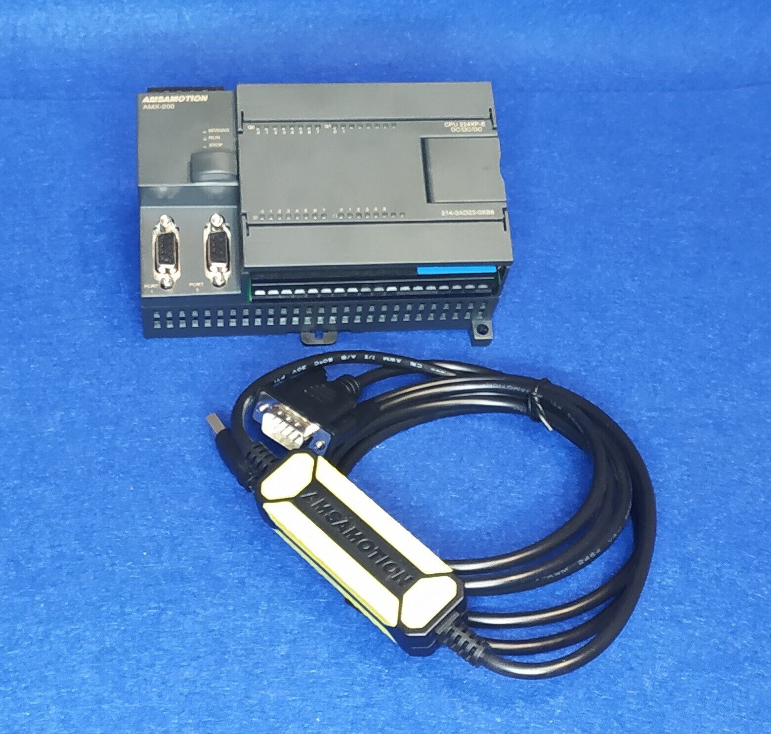 CONJUNTO CPU AMX 214-3AD23-0XB8 + CABLE USB-PPI para PLC S7-200 - Imagen 5
