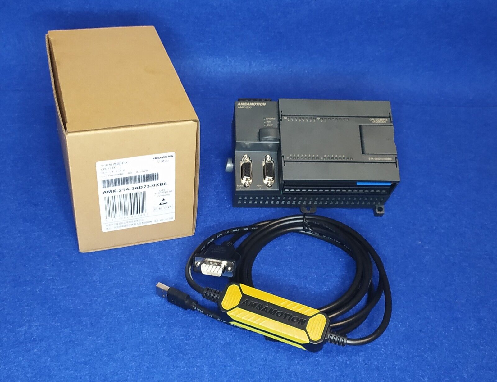 CONJUNTO CPU AMX 214-3AD23-0XB8 + CABLE USB-PPI para PLC S7-200 - Imagen 7