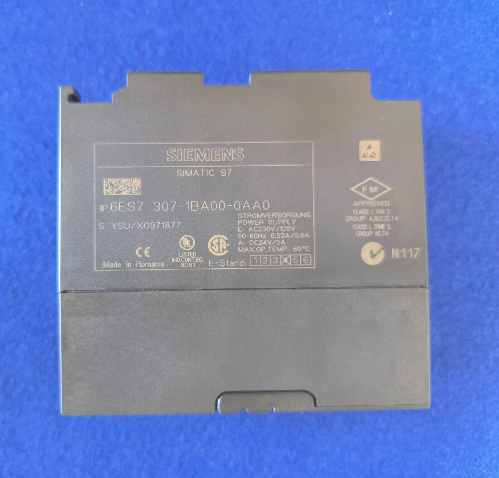 FUENTE DE ALIMENTACION SIEMENS 6ES7 307-1BA00-0AA0 PS 307 2 A 6ES7 307-1BA00-0AA0 - Imagen 4