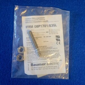 SENSOR INDUCTIVO BAUMER ELECTRIC IFRM 08P1701/S35L