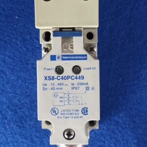 TELEMECANIQUE XS8-C40PC449 SENSOR INDUCTIVO XS8C40PC449