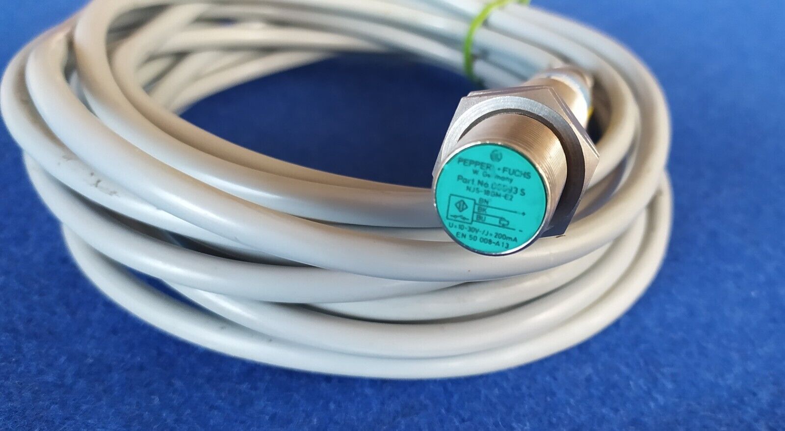 SENSOR INDUCTIVO PEPPERL+FUCHS NJ5-18GM-E2 + 5 M CABLE - Imagen 3