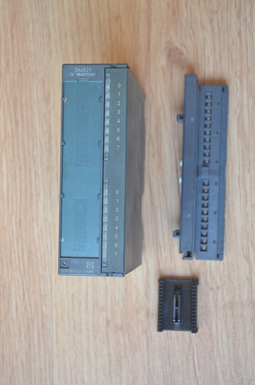 SIEMENS Simatic S7-300 SM321 16 Eingänge Digital 6ES7 321-1BH02-0AA0 + Vorder-