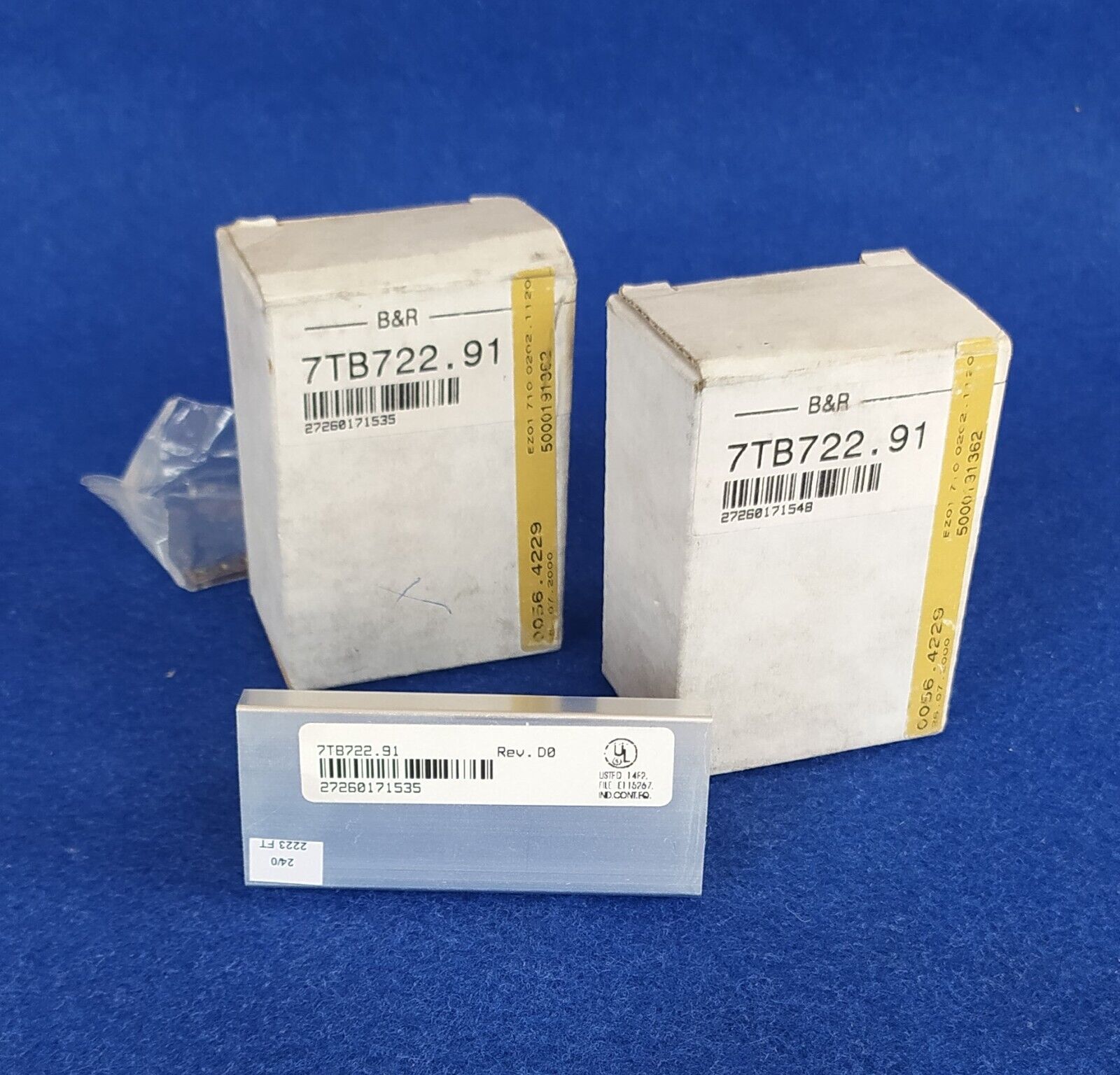 B&R 7TB722.91 MODULOS TERMINAL ¡¡ NUEVOS !! 2 X 7TB722.91 - Imagen 5