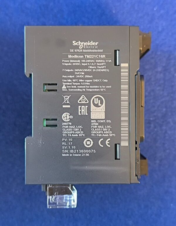 SCHNEIDER TM221C16R CONTROLADOR MODICON M221-16ES RELAY - Tribu 6.0 ...