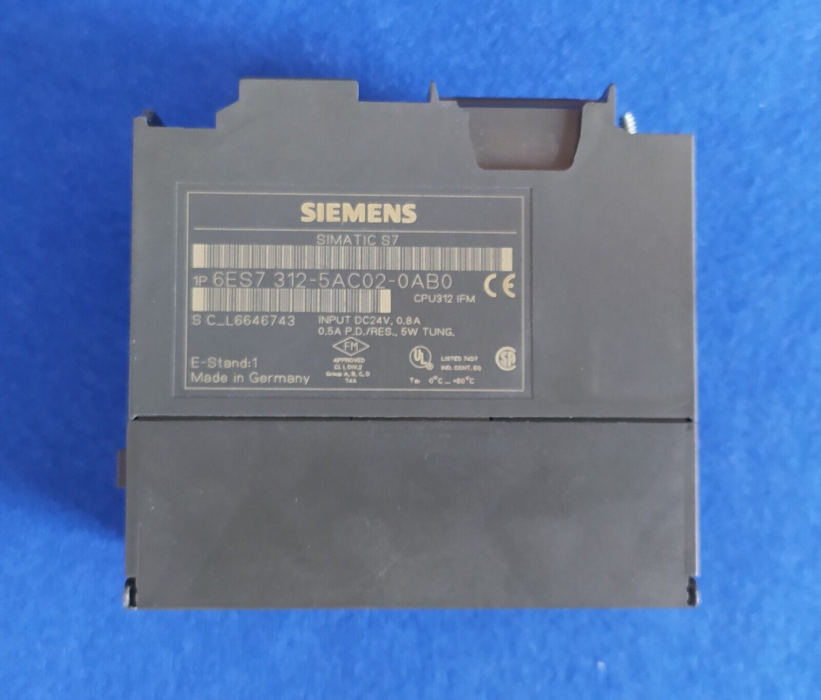 SIEMENS 6ES7 312-5AC02-0AB0 SIMATIC S7-300 CPU312 IFM 6ES7312-5AC02-0AB0 - Imagen 3
