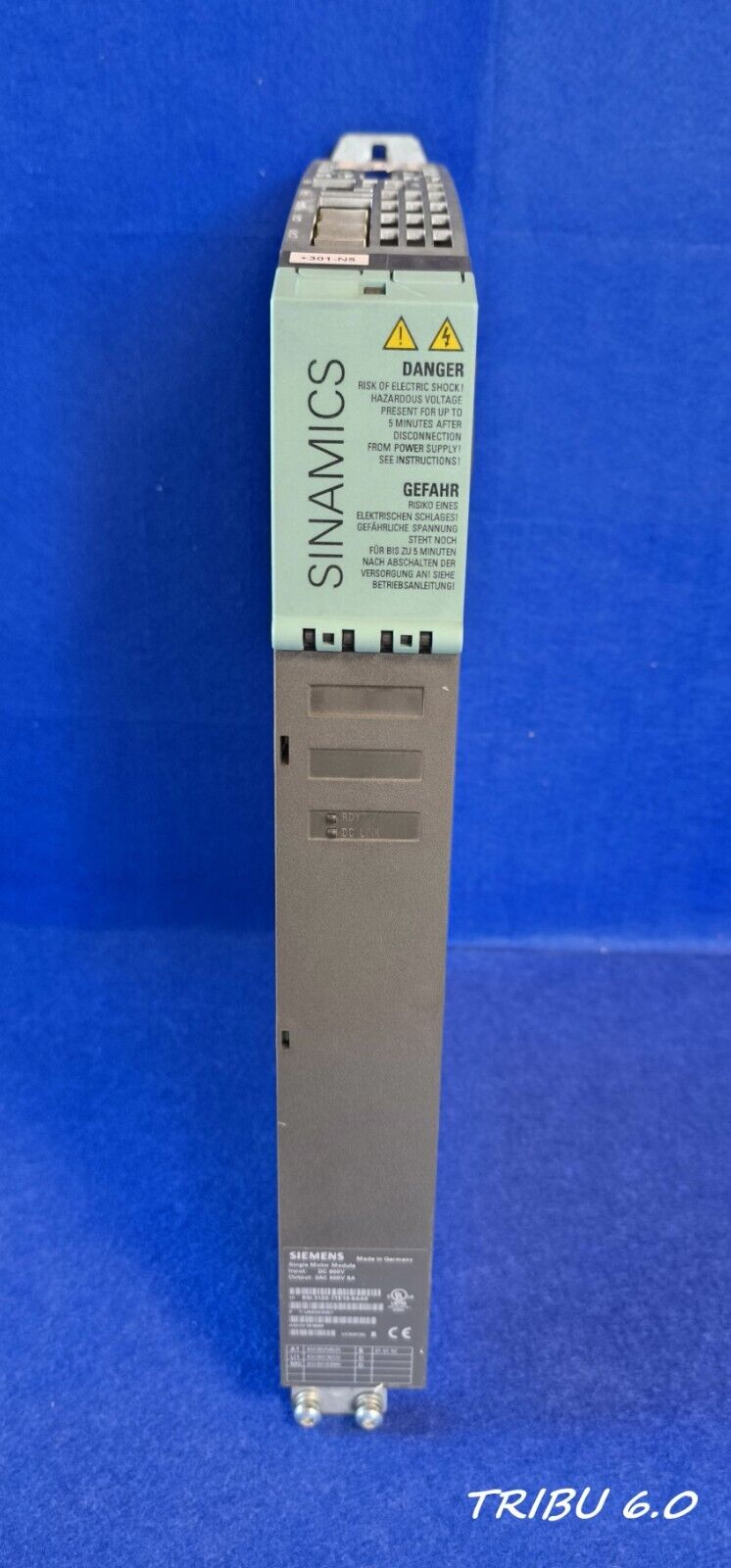 SIEMENS 6SL3120-1TE15-0AA0 * SINAMICS SINGLE MOTOR MODULE 600 V