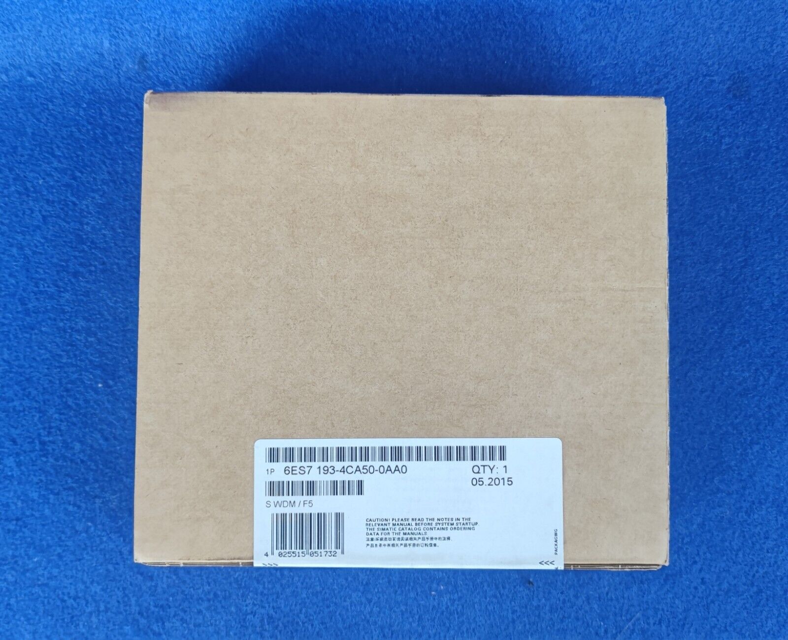 SIEMENS SIMATIC ET 200S 5 TERMINAL MODULE 6ES7 193-4CA50-0AA0. ¡¡SIN ABRIR!! - Imagen 3