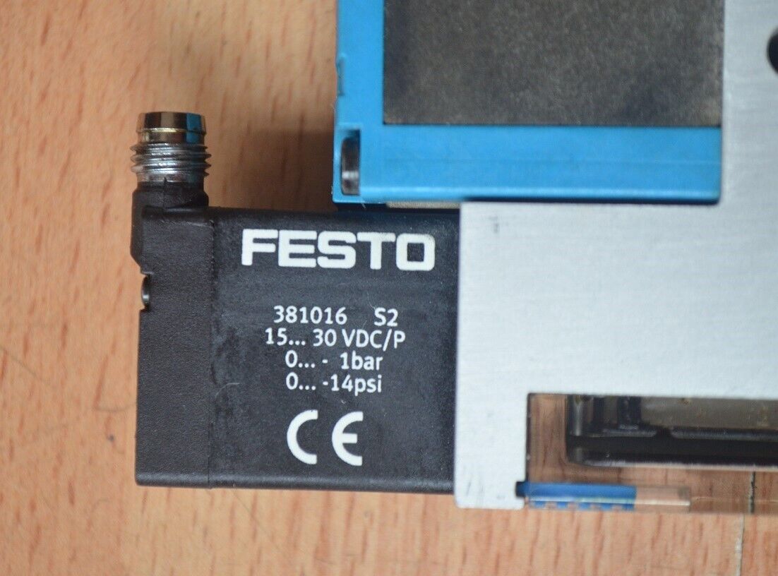 FESTO BOQUILLA ASPIRADORA POR VACIO VADM-140-P 162518 + CABLE - Imagen 4