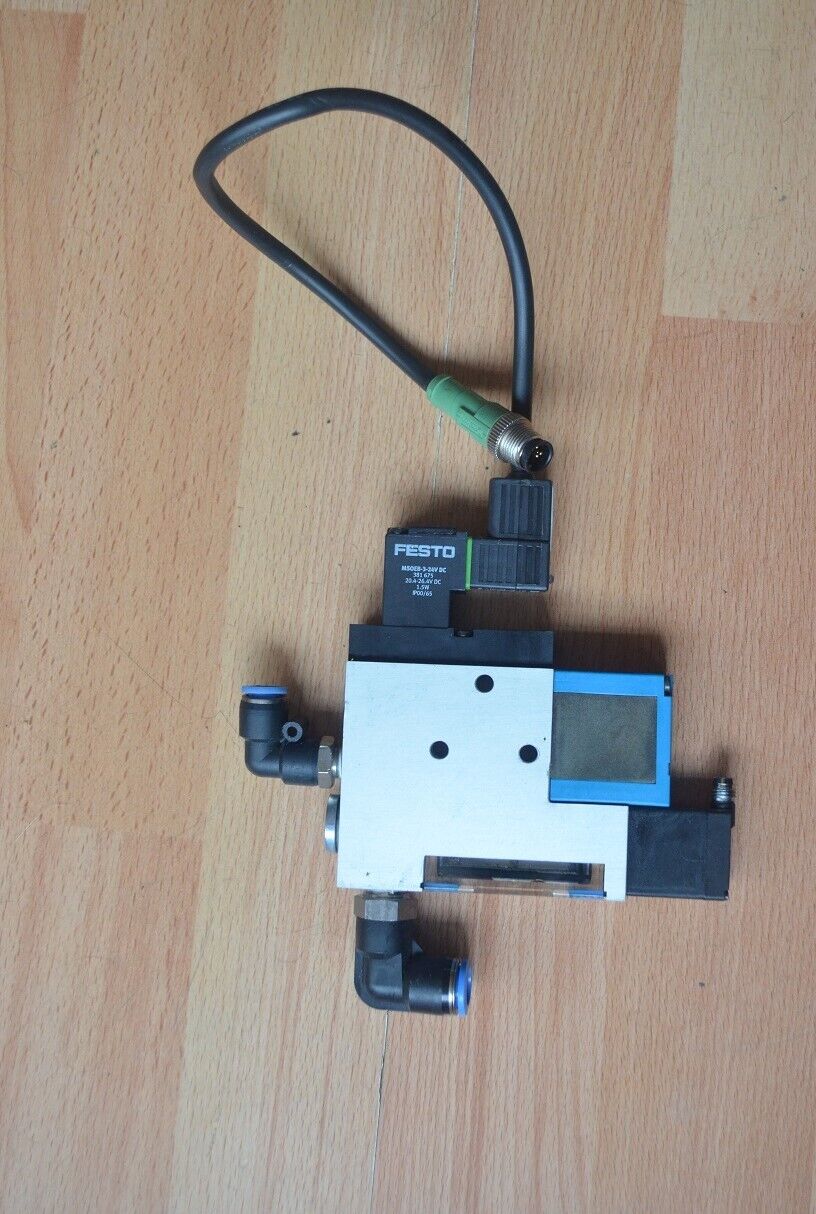 FESTO BOQUILLA ASPIRADORA POR VACIO VADM-140-P 162518 + CABLE - Imagen 6