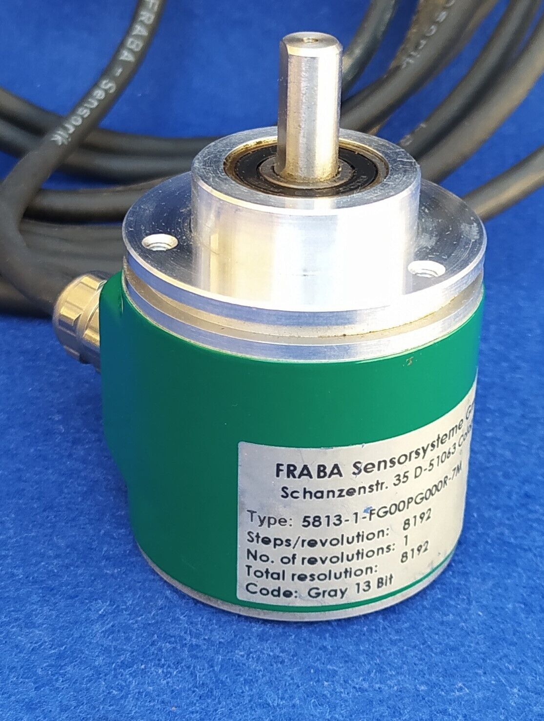FRABA sensorsystems 5813-1-FG00PG000R-7M ENCODER ROTATORIO + CABLE 4,5 M - Imagen 9