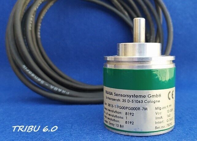 FRABA sensorsystems 5813-1-FG00PG000R-7M ENCODER ROTATORIO + CABLE 4,5 M