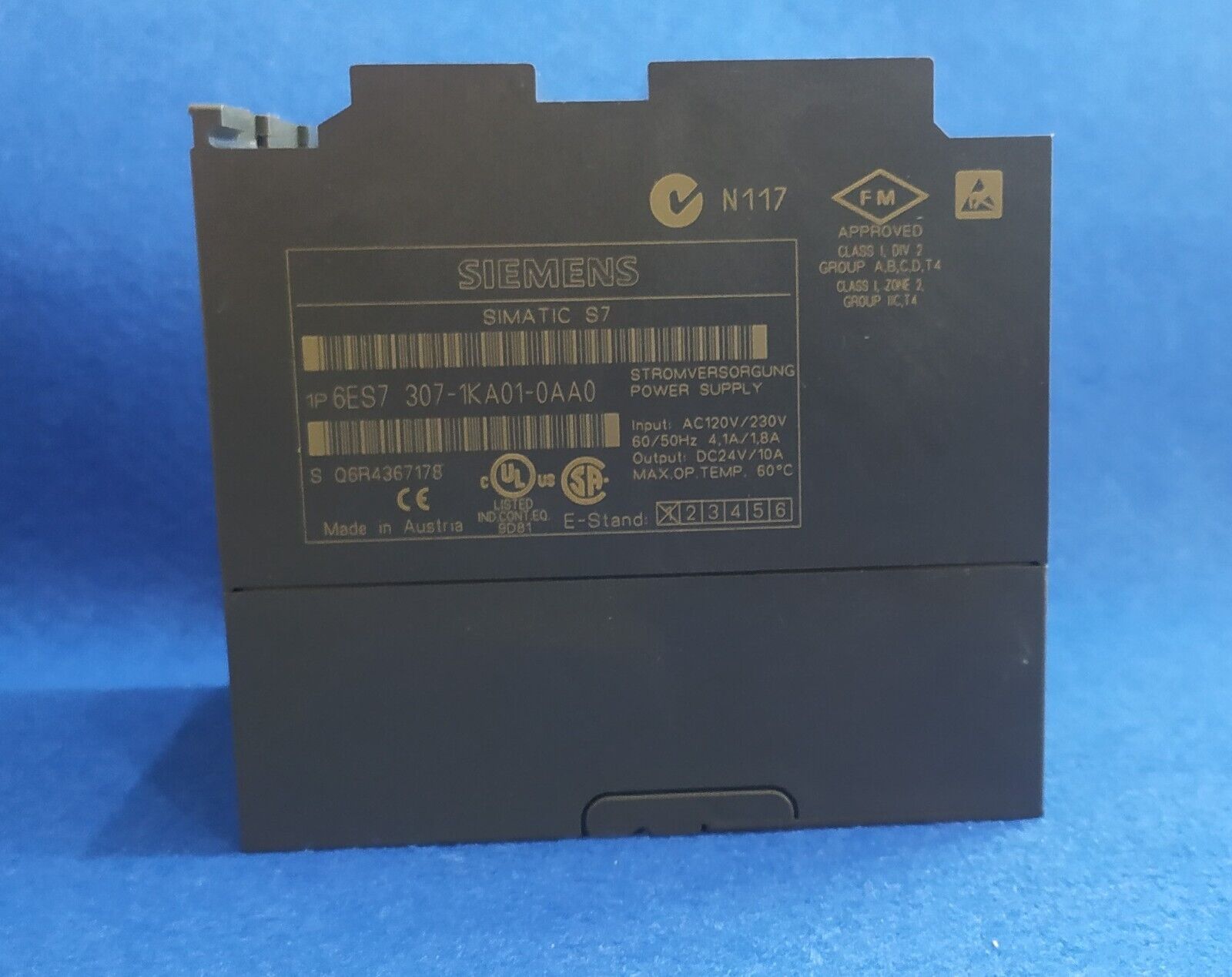 FUENTE DE ALIMENTACIÓN. SIEMENS S7 300. PS 307 10 A. 6ES7 307-1KA01-0AA0 - Imagen 5