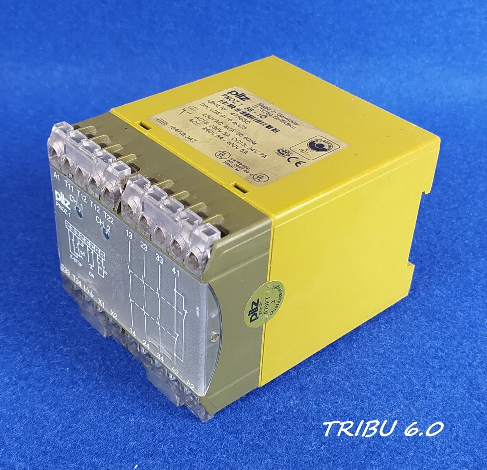 PILZ PNOZ 1 3S/1O RELE SEGURIDAD PILZ PNOZ 1 3S 1O. 24 VDC 475650