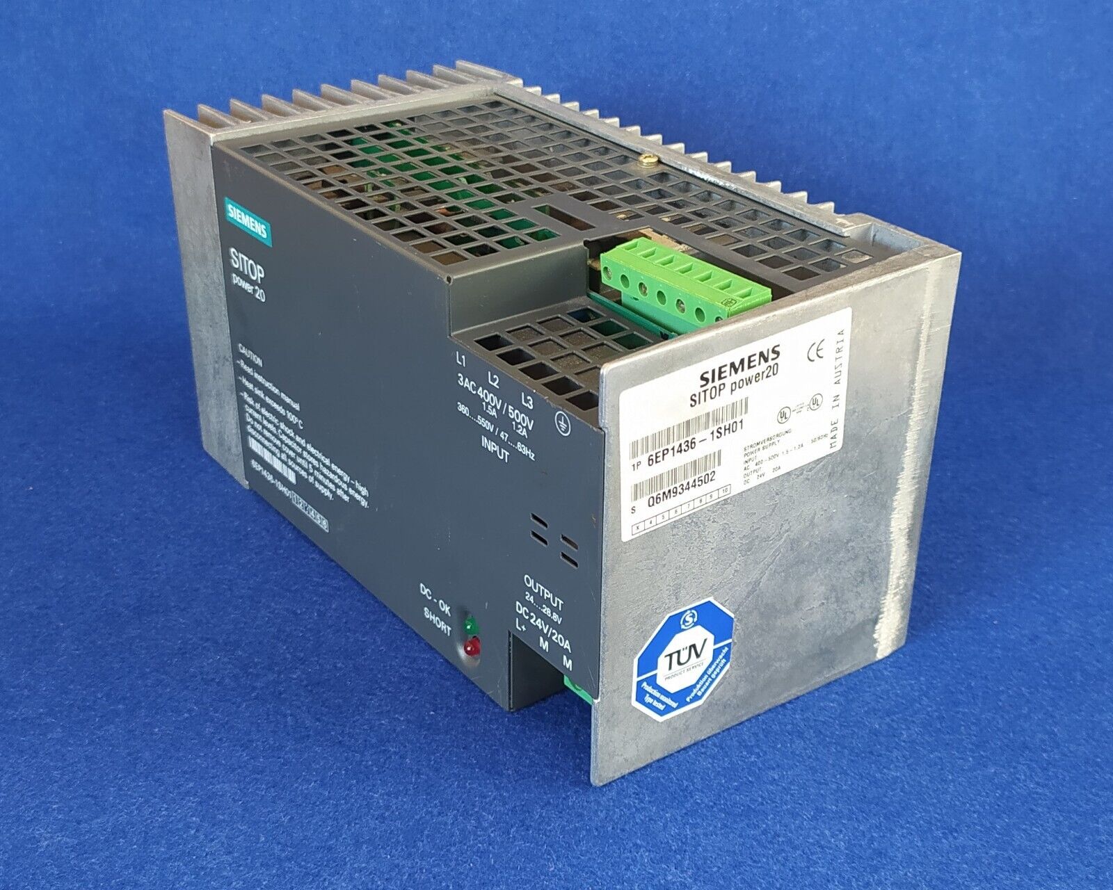 SIEMENS SITOP POWER 20 6EP1436-1SH01 6EP1 436-1SH01 - Imagen 5