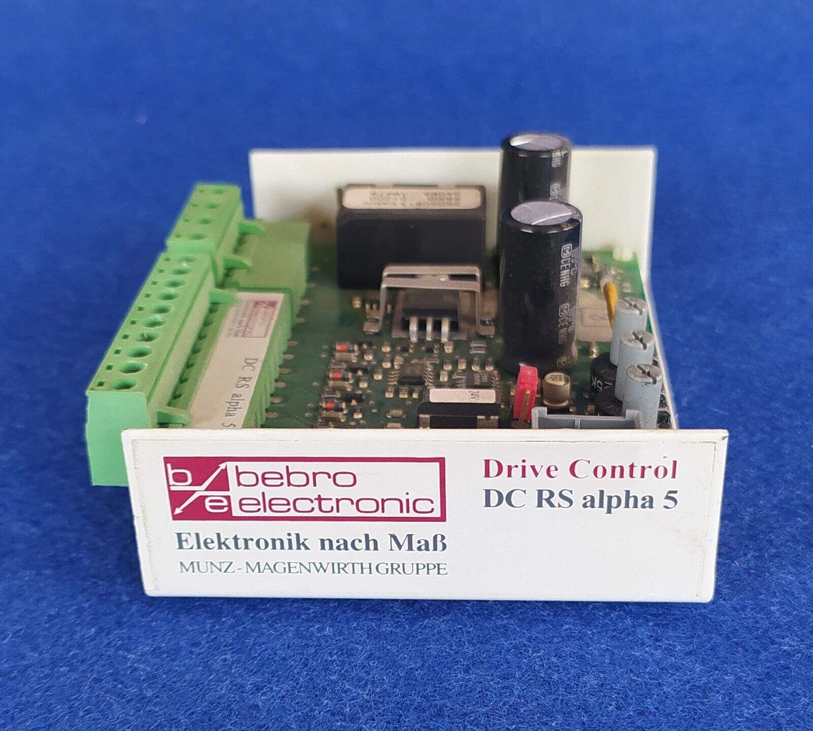 UNIDAD DE CONTROL BEBRO DC RS ALPHA 5 BEBRO ELECTRONIC