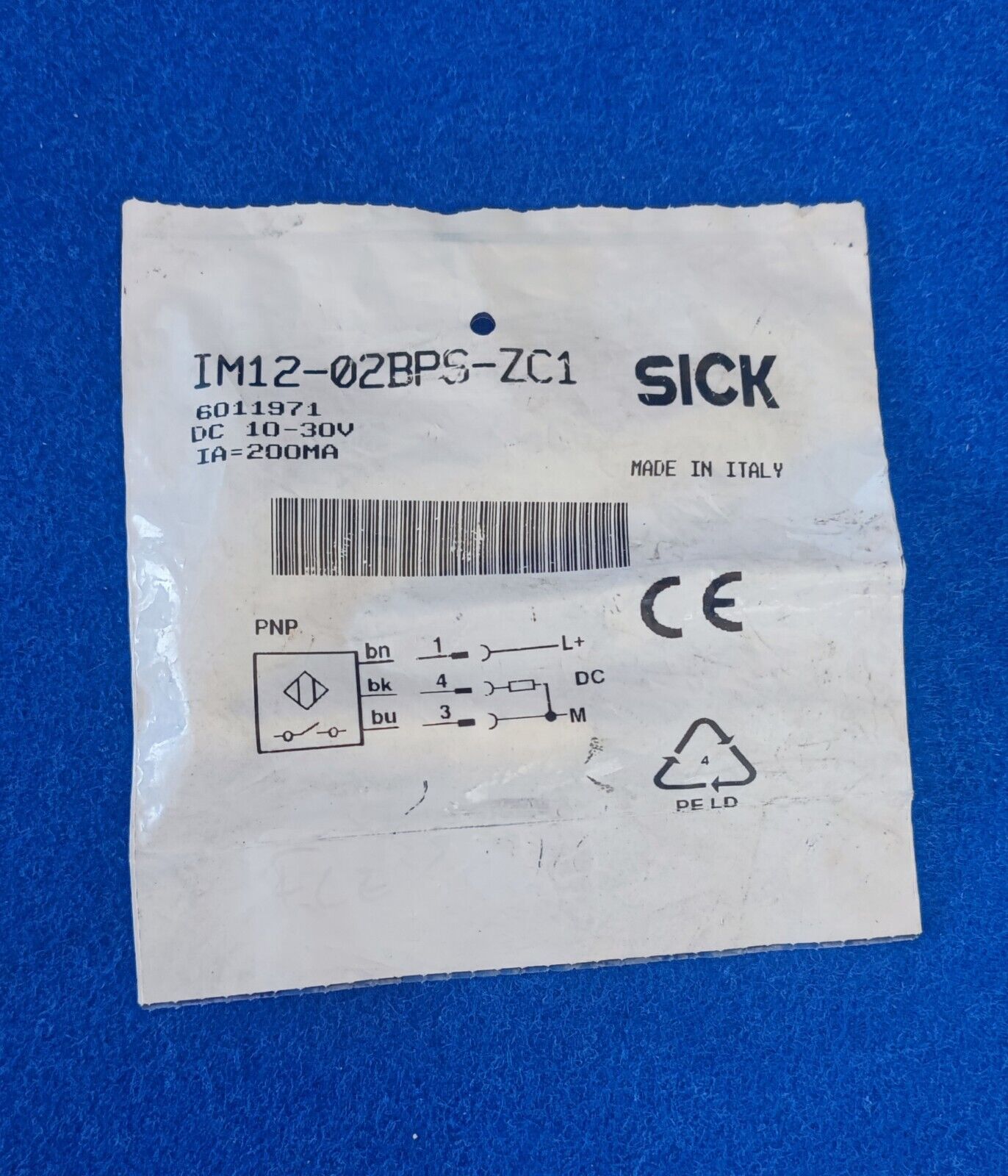 SENSOR DE PROXIMIDAD SICK M12 IM12-02BPS-ZC1 - Imagen 7