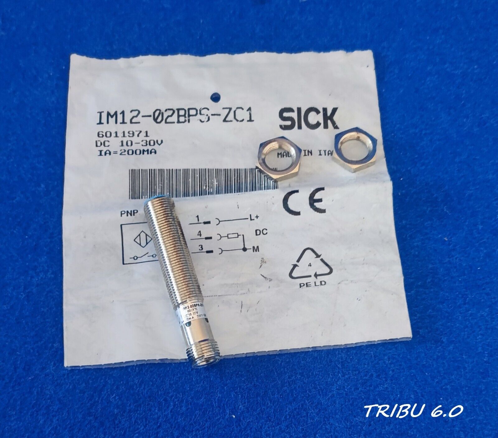SENSOR DE PROXIMIDAD SICK M12 IM12-02BPS-ZC1
