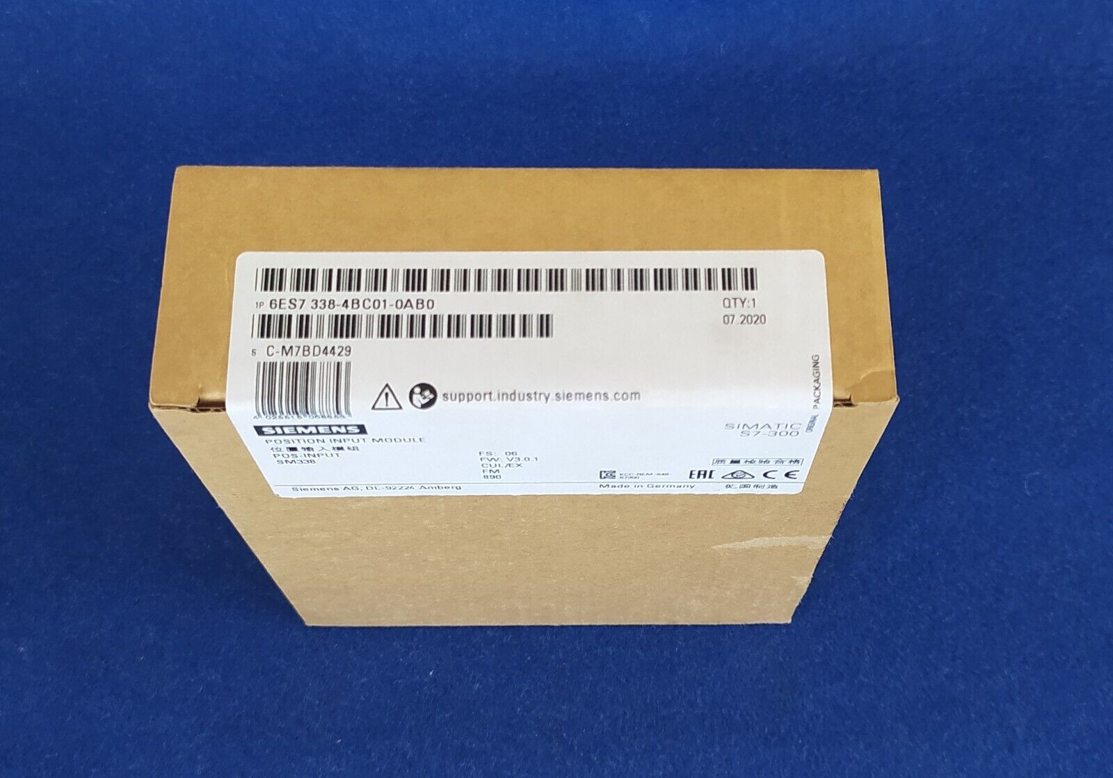 SIEMENS SIMATIC 6ES7 338-4BC01-0AB0 PARA ST-300 ¡¡TOTALMENTE NUEVO!! - Imagen 4