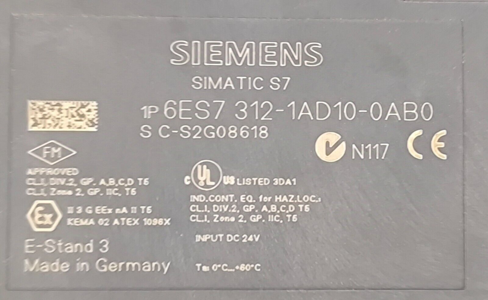 SIEMENS 6ES7 312-1AD10-0AB0 SIMATIC S7-300 CPU3152 - Imagen 5