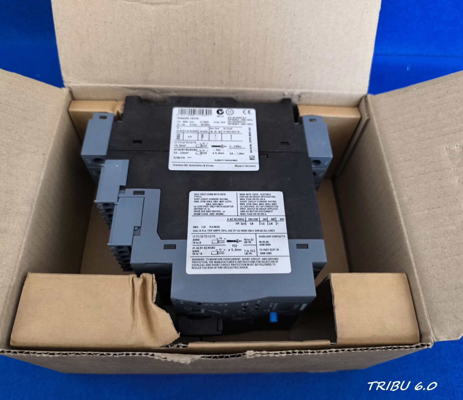 SIEMENS SIRIUS ARRANCADOR SUAVE / SOFTSTARTER 3RA6250-1BP32 NUEVO!! - Imagen 3