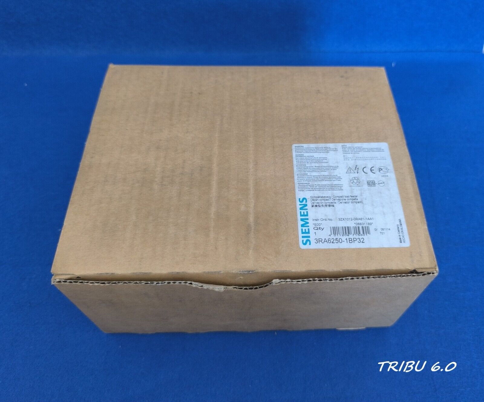 SIEMENS SIRIUS ARRANCADOR SUAVE / SOFTSTARTER 3RA6250-1BP32 NUEVO!!