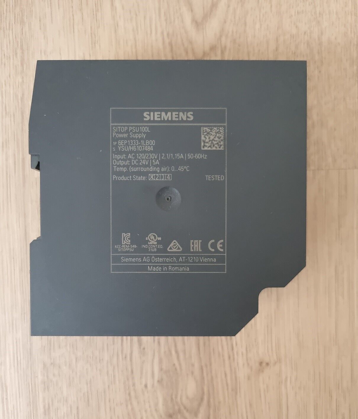 FUENTE DE ALIMENTACION 6EP1333-1LB00 SIEMENS SITOP PSU100L 5 A. - Imagen 5