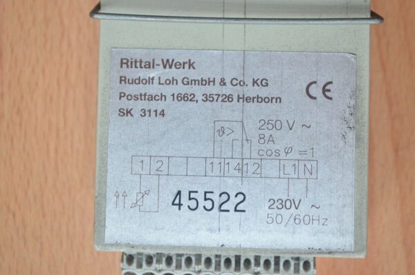INDICADOR DE TEMPERATURA RITTAL SK 3114 - Tribu 6.0