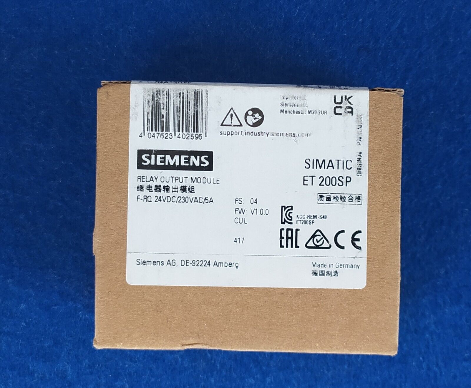 SIEMENS SIMATIC 6ES7 136-6RA00-0BF0 PARA ET 200SP ¡¡TOTALMENTE NUEVO!! - Imagen 4
