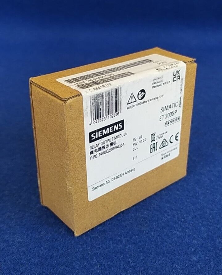 SIEMENS SIMATIC 6ES7 136-6RA00-0BF0 PARA ET 200SP ¡¡TOTALMENTE NUEVO!!