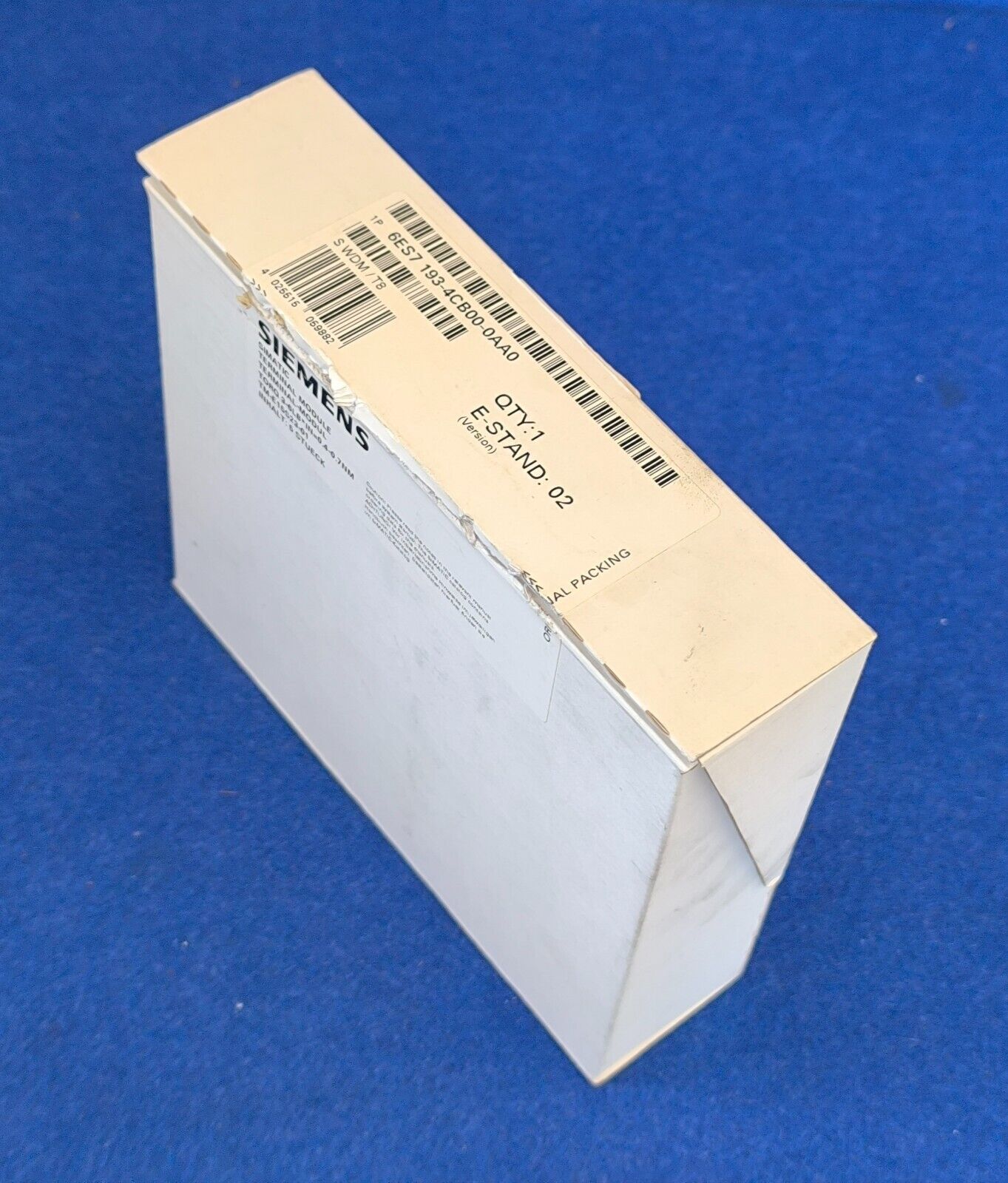 SIEMENS SIMATIC S7 MÓDULO TERMINAL 5X 6ES7 193-4CB00-0AA0 ¡ NUEVO ! - Imagen 4