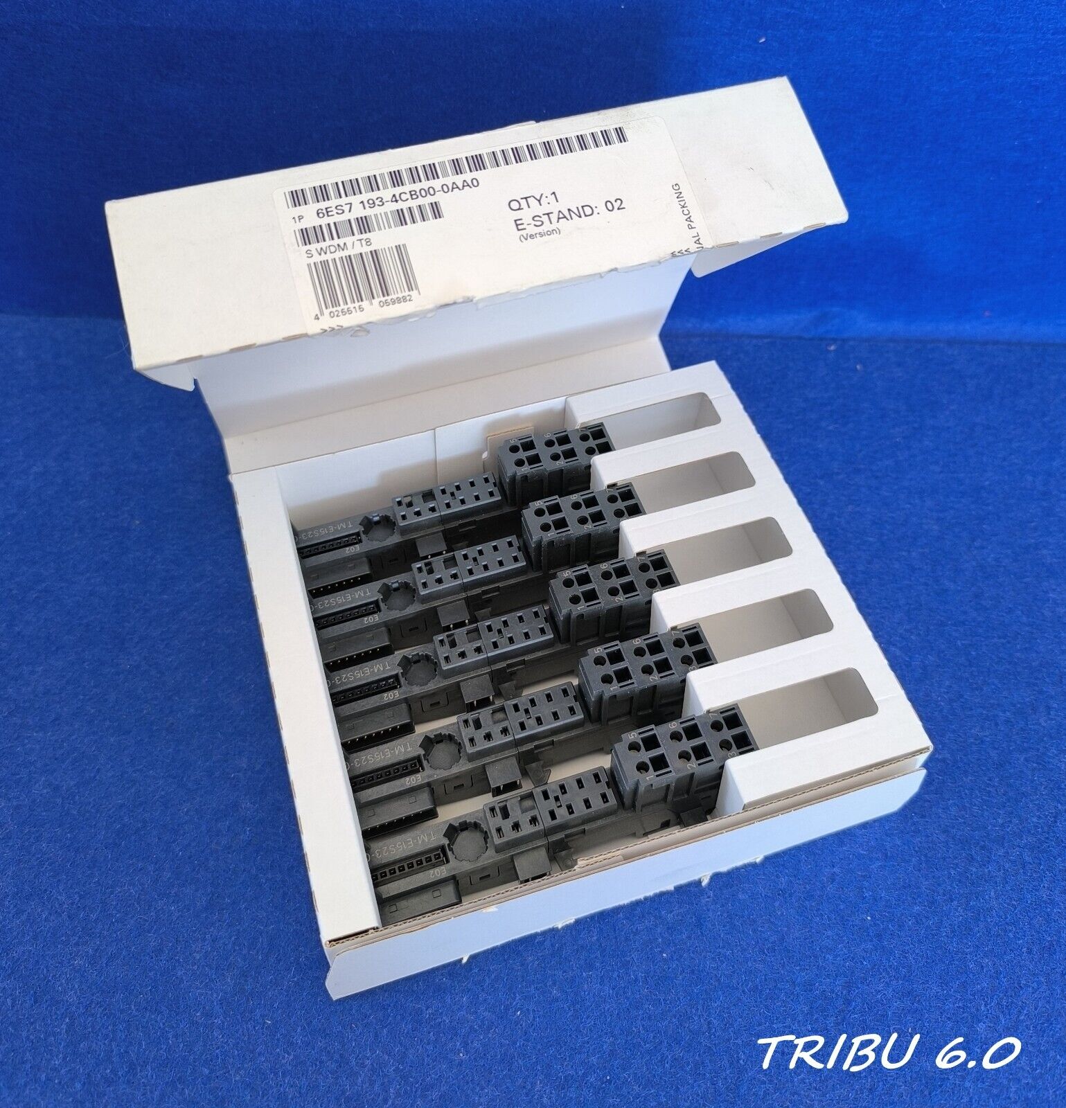 SIEMENS SIMATIC S7 MÓDULO TERMINAL 5X 6ES7 193-4CB00-0AA0 ¡ NUEVO !