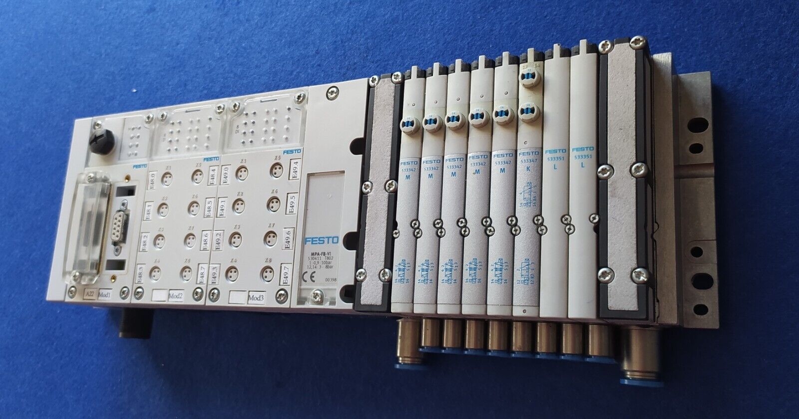 CONJUNTO FESTO VMPA1-FB-EMS-8 /-EPL-EV / GE-EV-5 / FB 13 / AB-8-M8 - Imagen 7