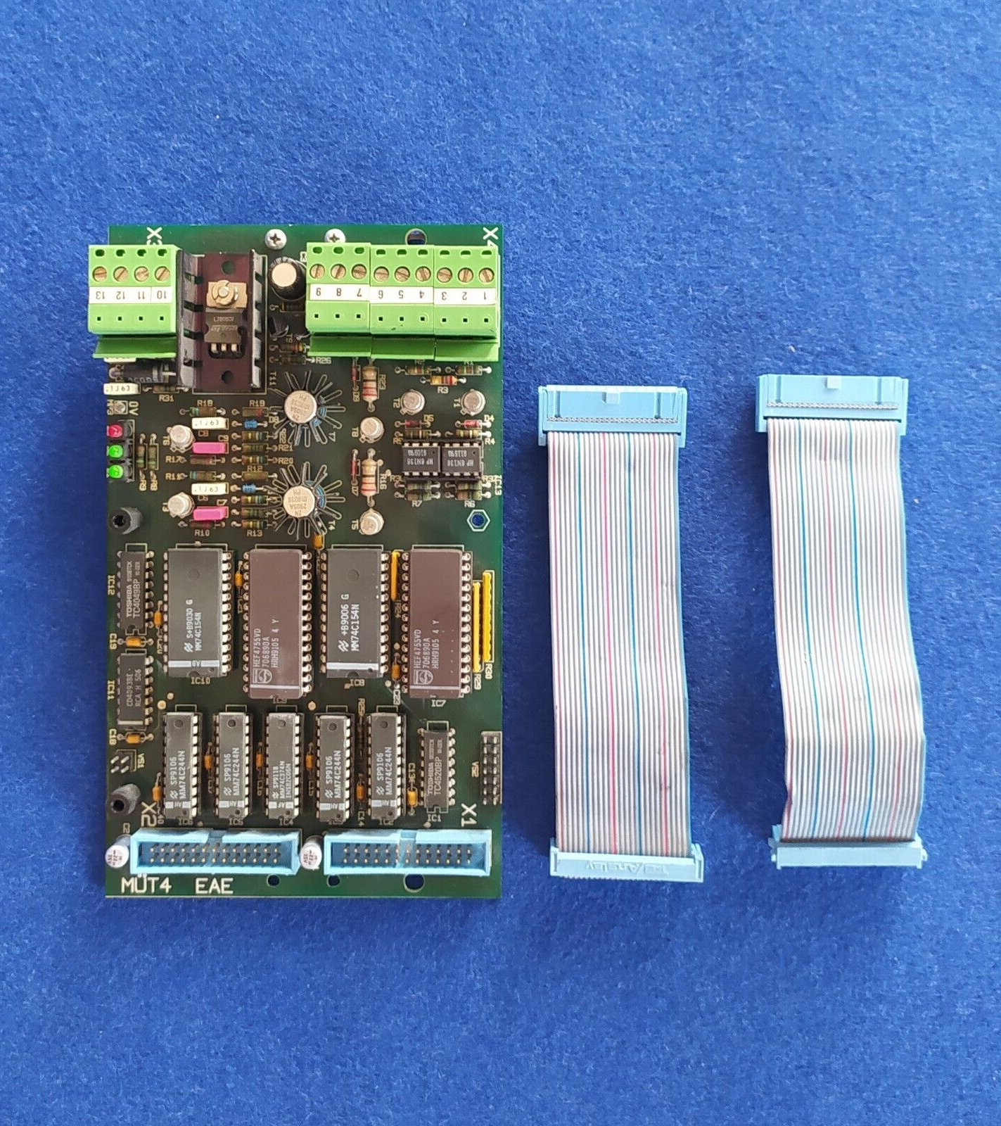 PLACA EAE MUT4 + 2 x CABLE CINTA CIRCUIT BOARD EAE MUT4 - Imagen 3