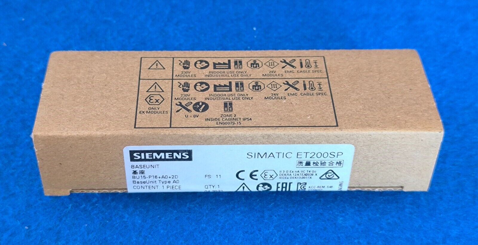 SIEMENS SIMATIC ET 200SP TERMINAL MODULE 6ES7 193-6BP00-0DA0 ¡¡ NUEVO !! - Imagen 5