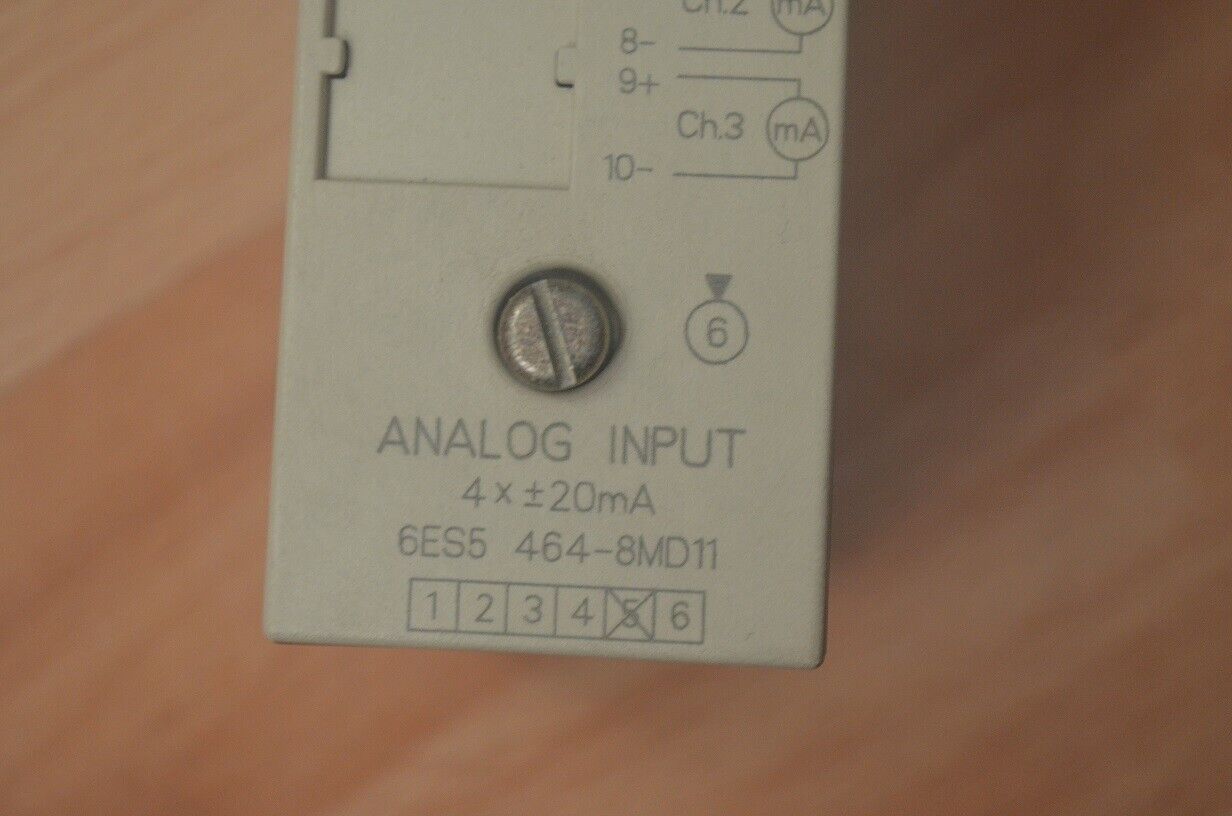 SIEMENS SIMATIC S5 4 x ANALOG INPUT. 6ES5 464-8MD11 - Imagen 3