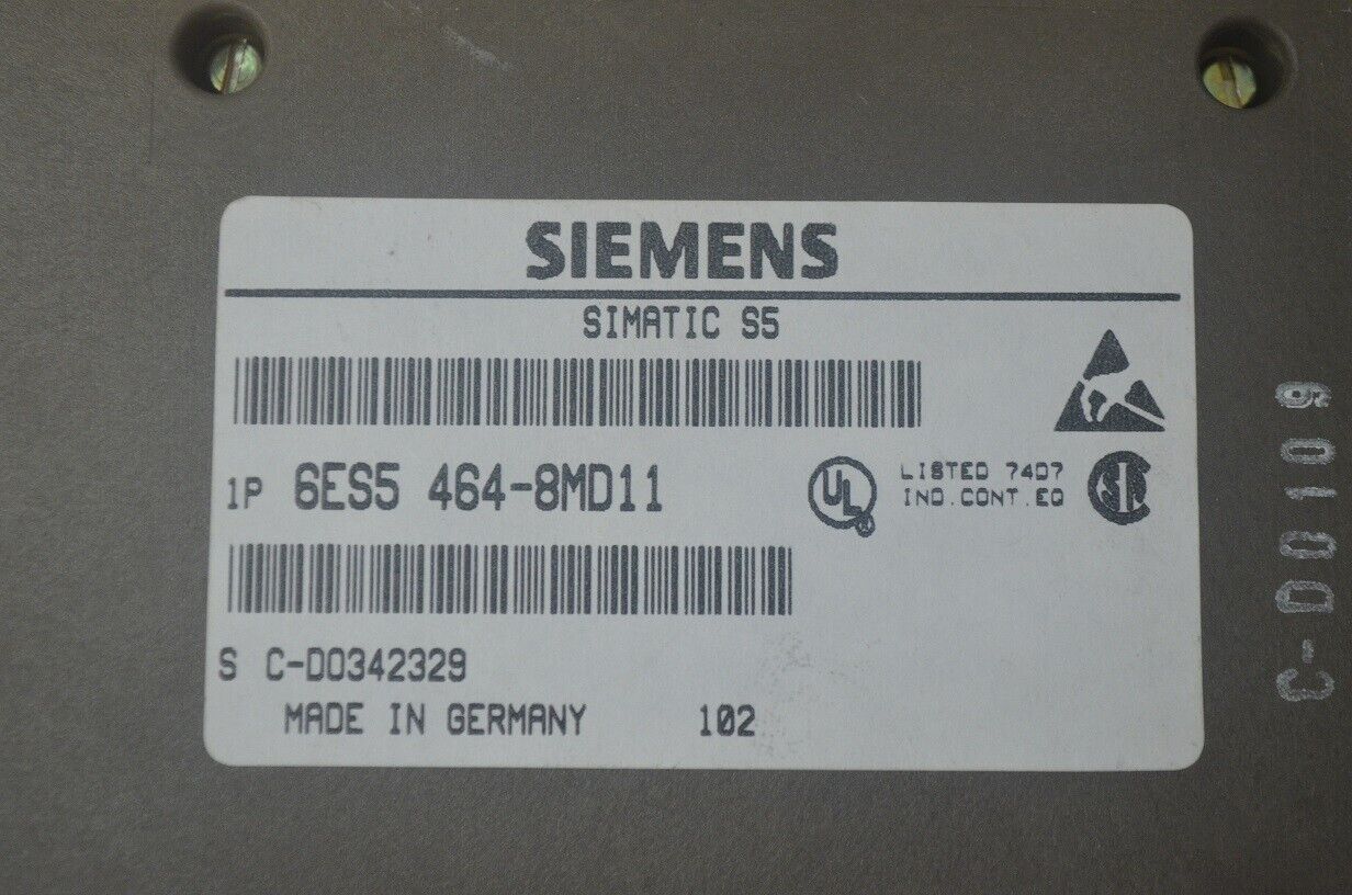 SIEMENS SIMATIC S5 4 x ANALOG INPUT. 6ES5 464-8MD11 - Imagen 4