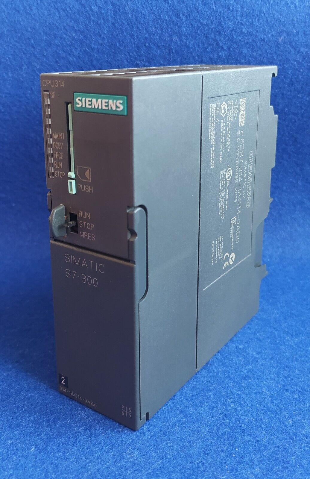 SIEMENS SIMATIC 6ES7 314-1AG14-0AB0 + MEMORY CARD 128KB S7-300 CPU 314 - Imagen 7
