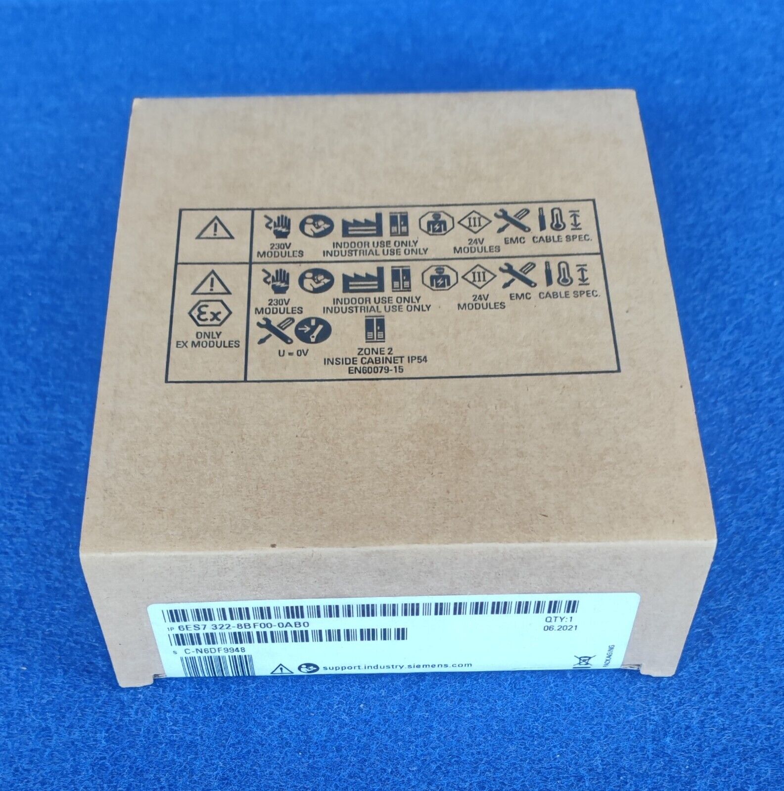 SIEMENS SIMATIC S7-300 SM322 8 SALIDAS DIGITALES 6ES7 322-8BF00-0AB0 - Imagen 5